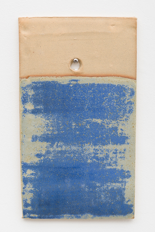 ___'All A Test Until Laid To Rest' (Wheatmeal)___, glazed stoneware, 22 x 38 cm, 2021